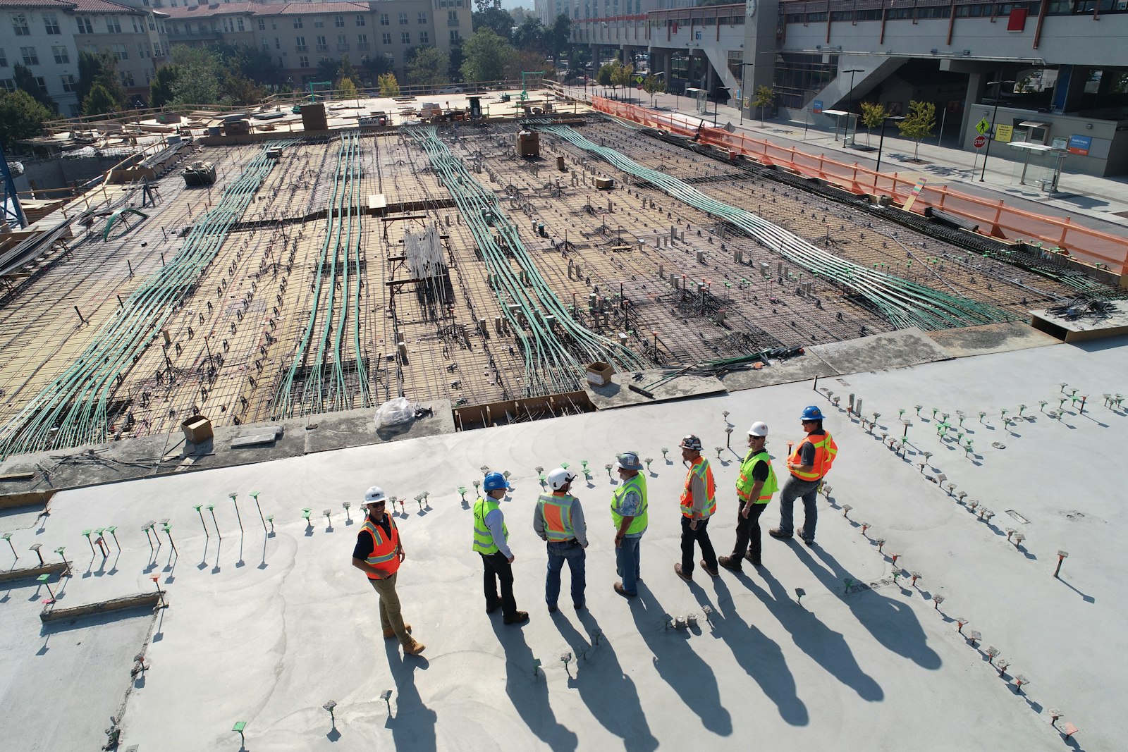 Mithrayon restoration crew at work on a job site